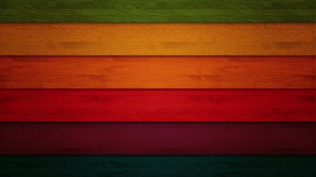 Colorful Wood Wall