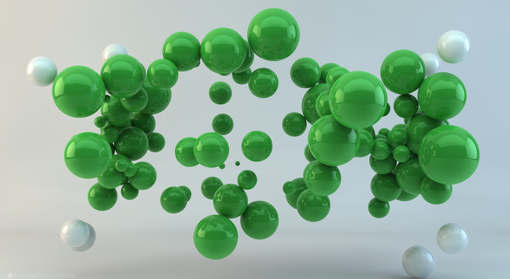 green balls