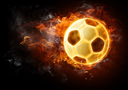 Football on Fire