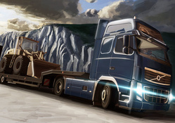 Painting of Euro Truck
