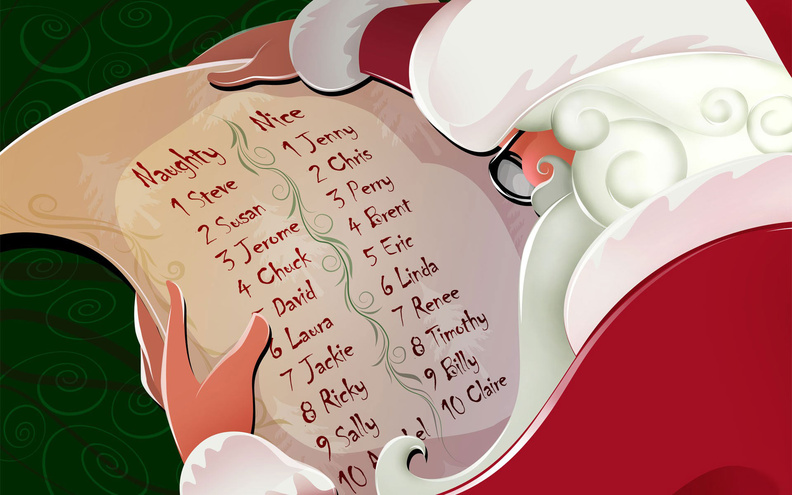 List Of Santa Claus