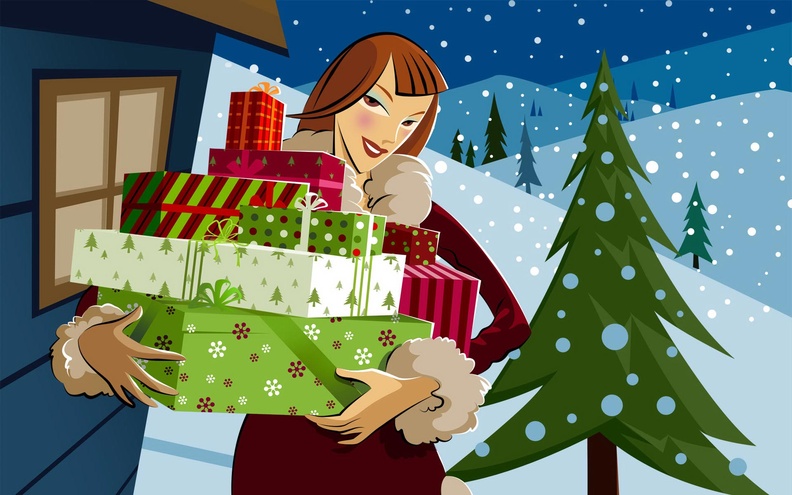 Christmas Gifts Clipart