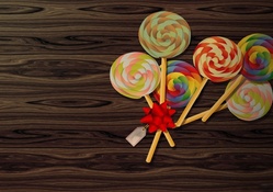 Lollipops Widescreen Wallpaper