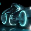 Rider On A Motorcycle From TRON The Movie