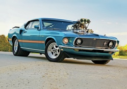 1969_Ford_Pro Street Mustang