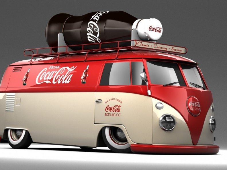 Volkswagen Bus Got Coke