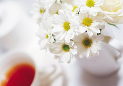 Flowers and Tea