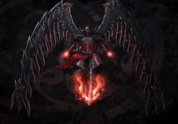 Dark Angel In Armour