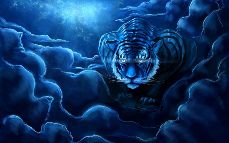Fantasy tiger