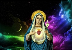 Inmaculate heart of Saint Mary