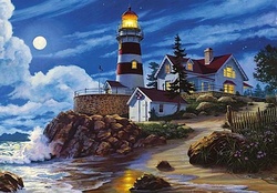 Evening at Lighthouse