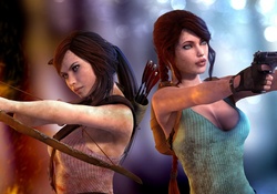 Lara Croft and Aicka