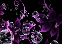 Bubbles Rising ~ For My BFF Luna