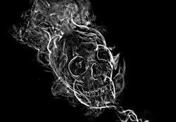 smoke skull