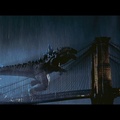 Godzilla on the bridge