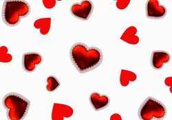 Red Hearts Galore
