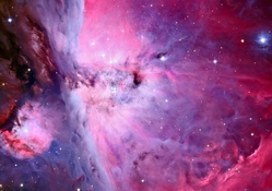 Violet nebula