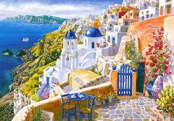 Santorini view