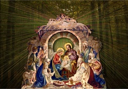 Nativity collage