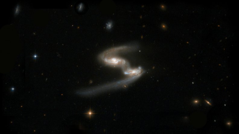 Galaxies Spiral Dance