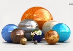 GLOBES OF THE SOLAR SYSTEM