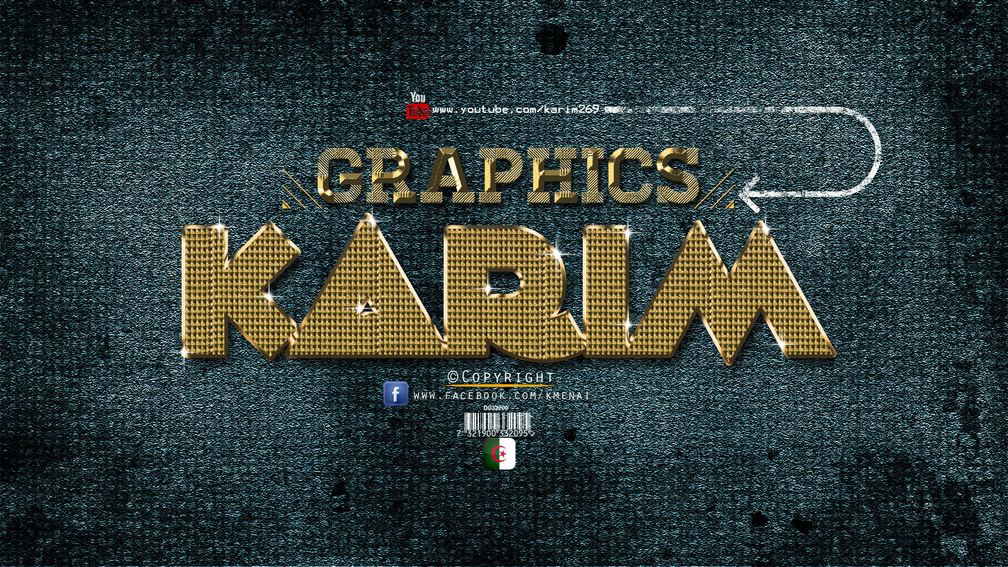 Gold Text Effect_Photoshop_Cc_By_KarimGFX
