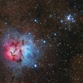 Messier 20 and 21