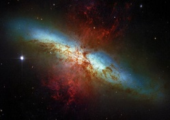 Starburst Messier Galaxy