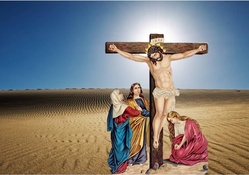 JESUS CHRIST on the cross