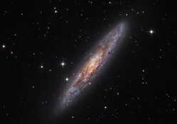 NGC 253 Dusty Island Universe