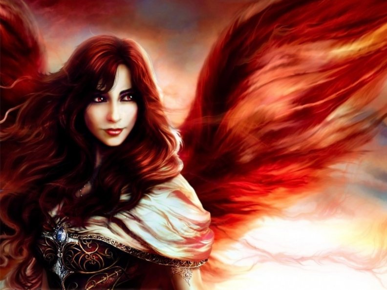 Red Angel Download Hd Wallpapers And Free Images
