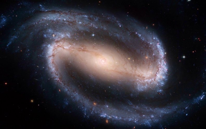 galaxia espiral barrada NGc