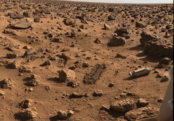 Mars Desert Landscape