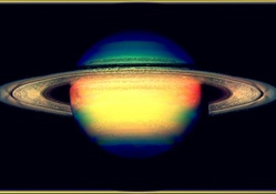 Saturn In False Color 1600x900