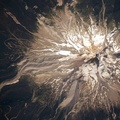 Mount Hood from space
