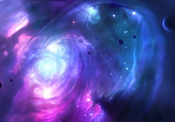 Nebulosa colorida