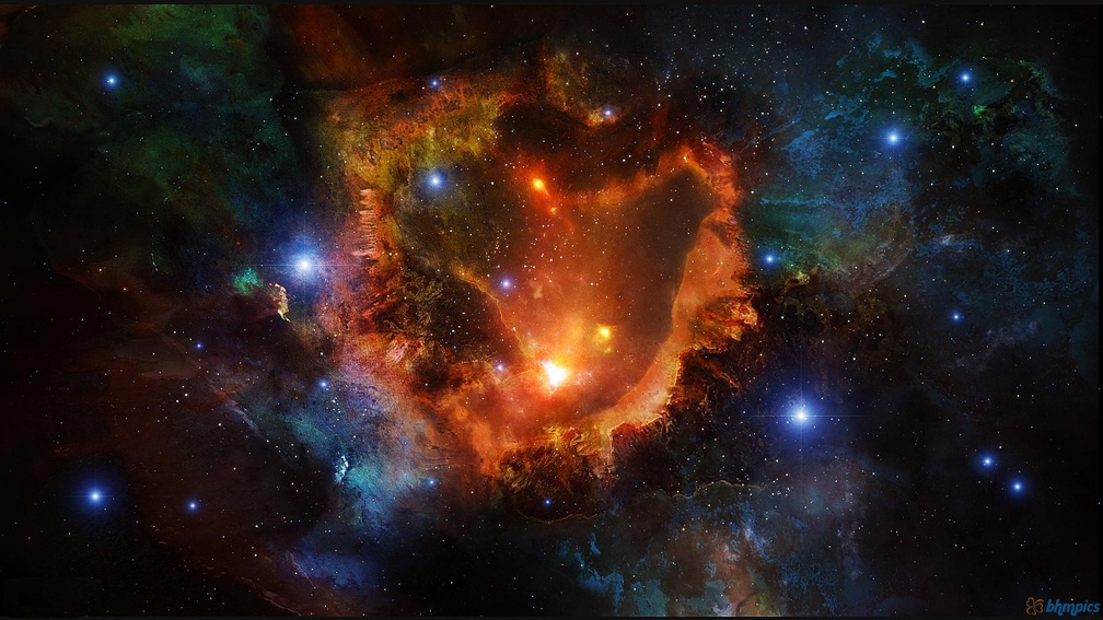 Beautiful Nebula in Space