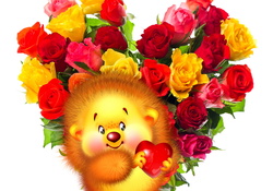 Flower bear