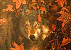Wolf's Soul in Autumn