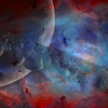 Planet within Nebula
