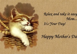 Mother's Day Kitten f