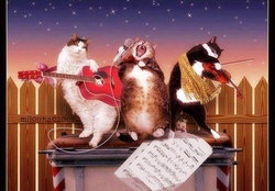DECK THE HALLS WITH MOUSES OF CATNIP ....