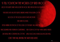 words of red moon