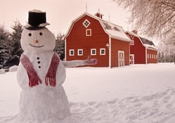 canadian snowman