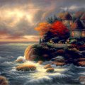 Cottage on the ocean
