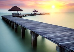 thailand beach pier
