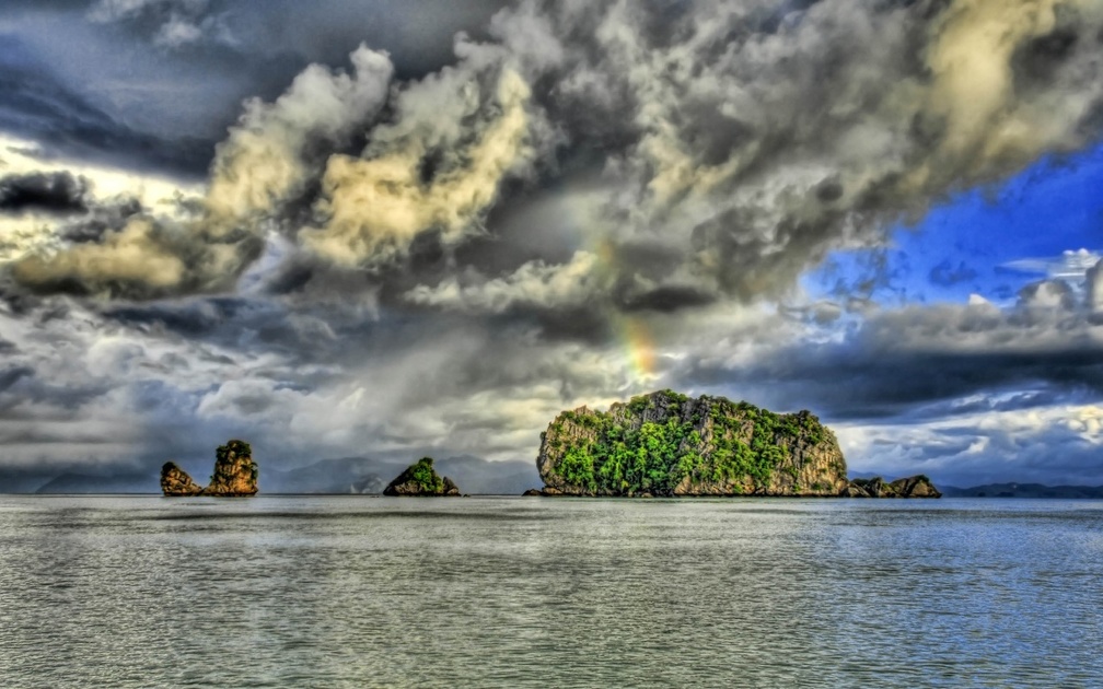 Island hdr photography