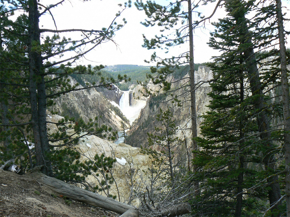Another view of the falls