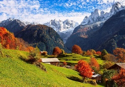 Autumn In The Swiss Alps