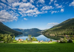 Sognefjorden In Summer, Norway